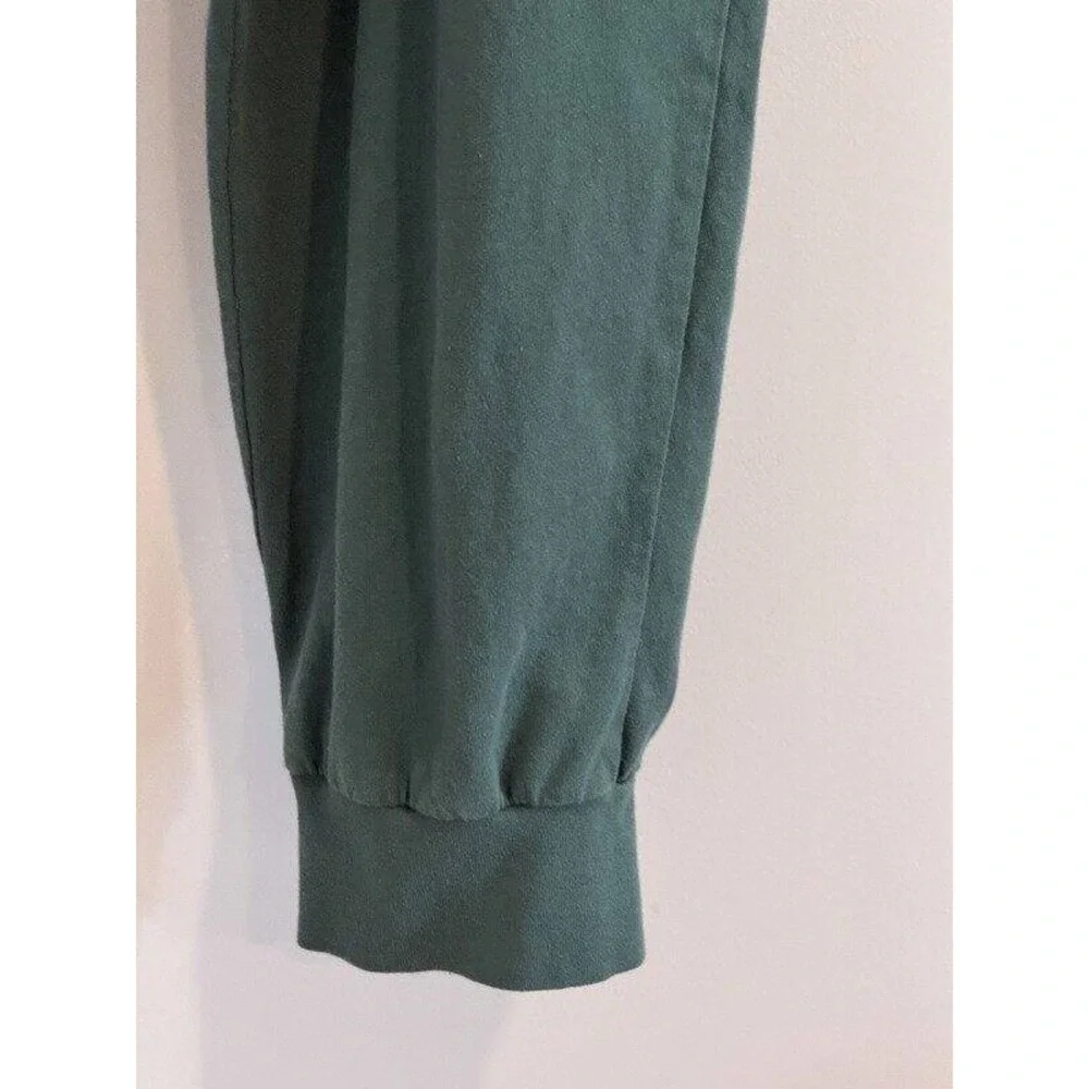 J Crew‎ Knit Goods Mens Drawstring Soft Jogger Pants Green Cotton XL Slim